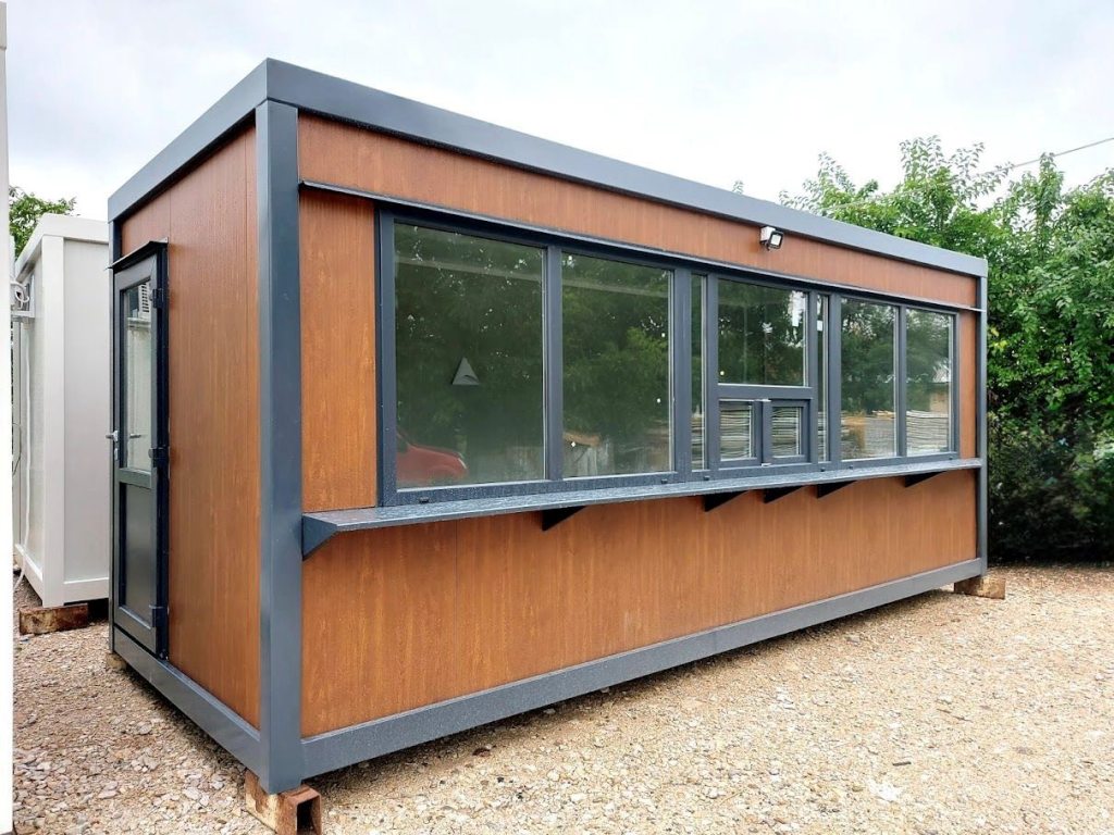 Kontejner kiosk - prodavnica brze hrane 6,00x2,43x2,60m